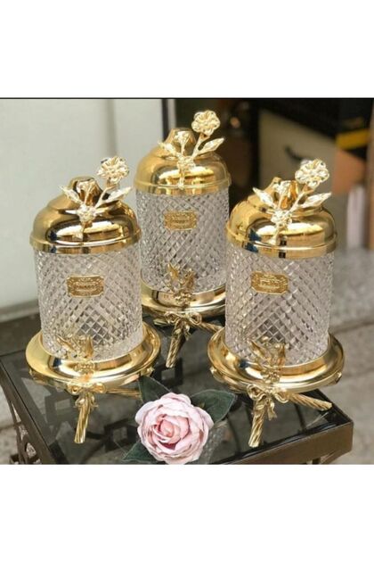 İmren Collection 3lü Lüx 1 Kiloluk Kavanoz Seti Ve Zikzak