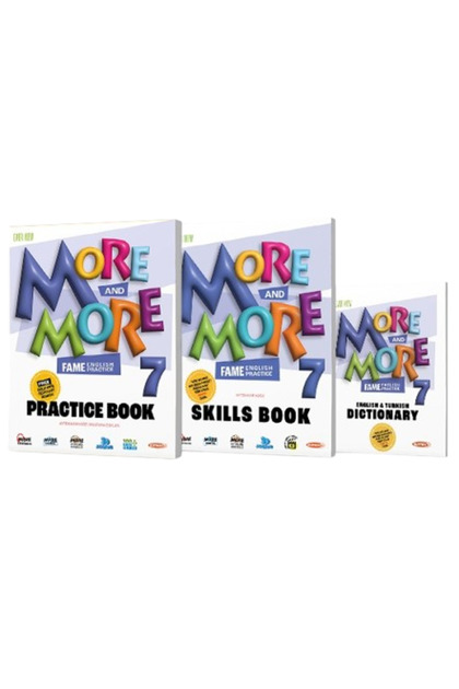 語学・辞書・学習参考書 moremore Kurmay Yayınevi More And More 7 Sınıf Practice Book Seti,Readers
