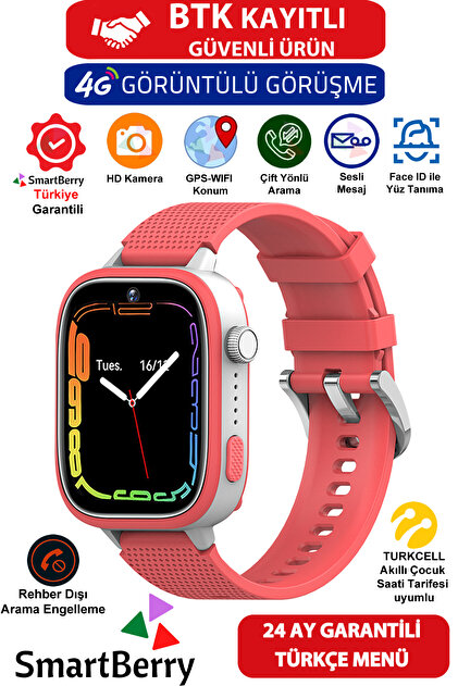 Smartberry Z51 Görüntülü Görüşme Gps Wıfı Net Konum Gizli Dinleme