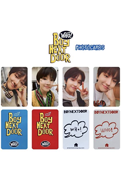 Kpop Dünyasi BOYNEXTDOOR Taesan '' Who '' Photocards Set - Fiyatı
