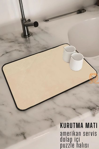 Bulaşık Durulama Kurutma Matı Süzücü Emici V.Valore Design 720682