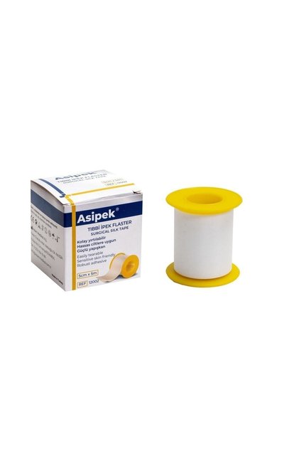 Asipek Tıbbi Ipek Flaster 5cm X 5m 1 Adet