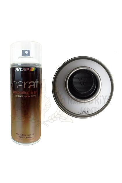 Carat Akrilik Sprey Şeffaf Mat Vernik 400 ml