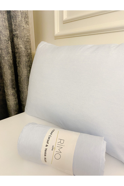 Ri̇mo Premium 100X200 Elastic Bed Sheet +1 Pillowcase
