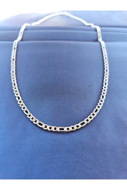 Figaro Model Men's Steel Necklace
