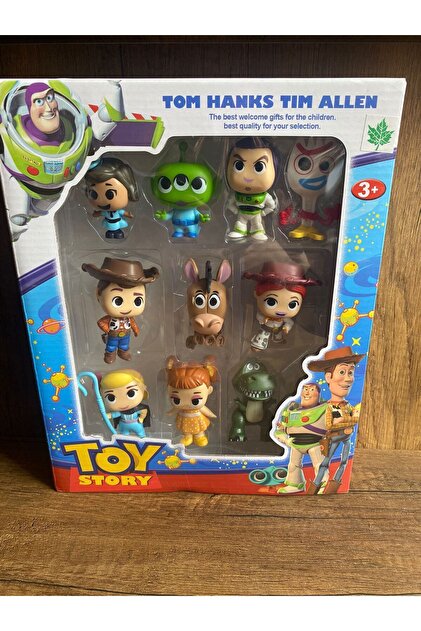 scntoys BUZZ LIGHTYEAR 9LU OYUNCAK FİGÜR TOY STORY FORKY BO BEEP