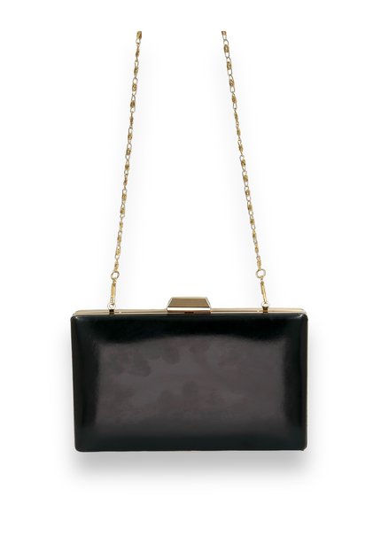 Black Color Skin Leather Matte Leather Evening Bag Evening Bag Engagement Wedding Bag Clutch Bag