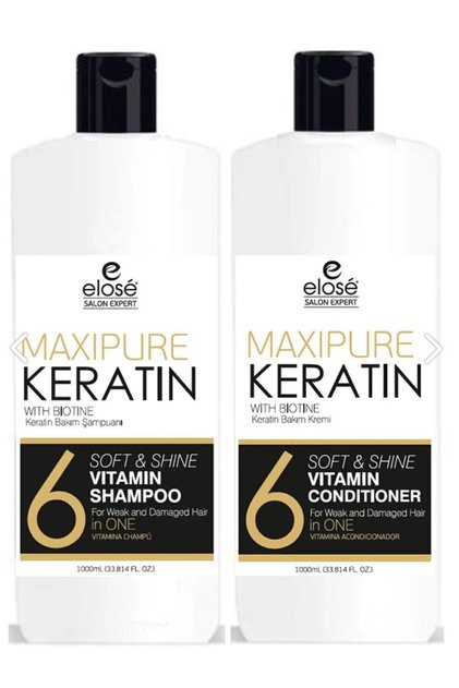 Keratin Hair Care Conditioner 1000ml Keratin Hair Care Shampoo 1000ml
