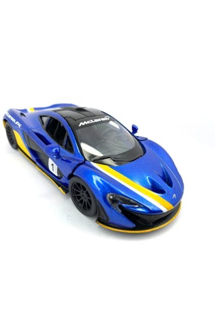 Mclaren P1 (modifiyeli) - Çek Bırak 5inch. Lisanslı Model Araba, Oyuncak Araba 1:36