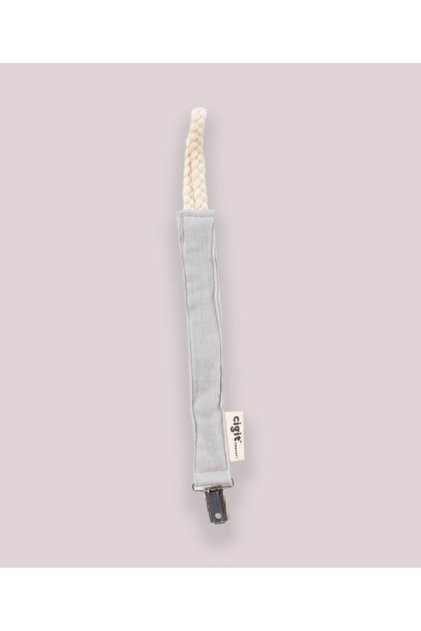 Baby Cotton Pacifier Holder 23 cm Mink