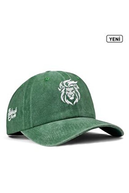 BlackBörk Vintage (Eskitme) Baseball Unisex Hustle Koyu Yeşil