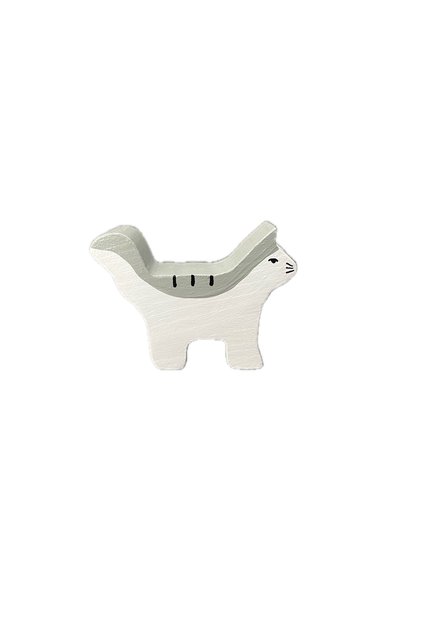 Wooden Toy Animals - Cat