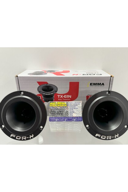 FORAY FOR-XX TX61N 10cm Neo Dome Tiz TWETER HOPARLÖR - Fiyatı