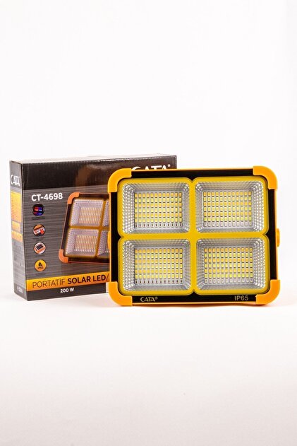 Cata CT-4698 200W Taşınabilir Solar Led Projektör - Fiyatı, Yorumları