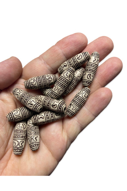 16Pcs Acrylic Decorative Beads - Jewelry Beads, Handicraft Material
