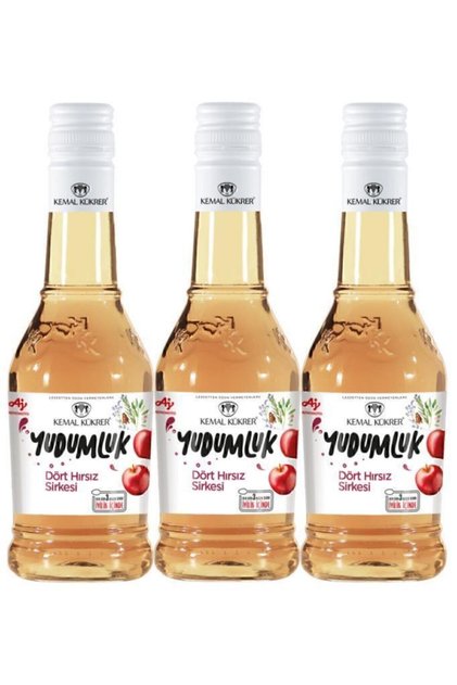 Yudumluk Cam Dört Hırsız Sirkesi 3 X 0,5 Lt