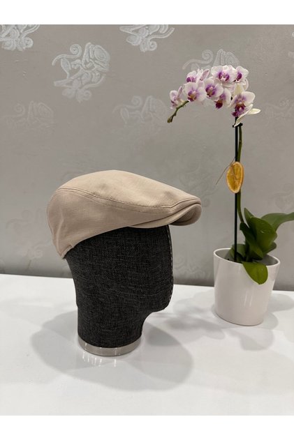 Summer Sports Cassette Hat Linen Cotton