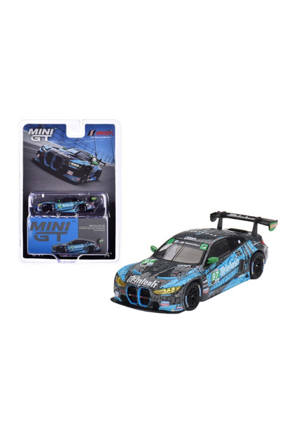 mini gt Mijo Bmw M4 Gt3 #97 2023 Imsa Laguna Seca Gtd 2nd Place