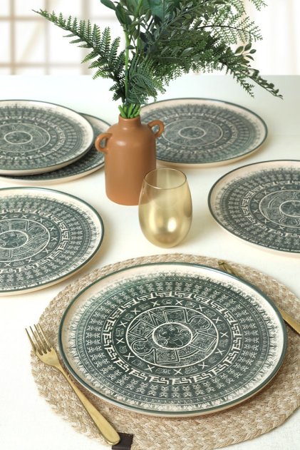 Maya Nordic Serving Plate 28 Cm 6 Pieces 20788