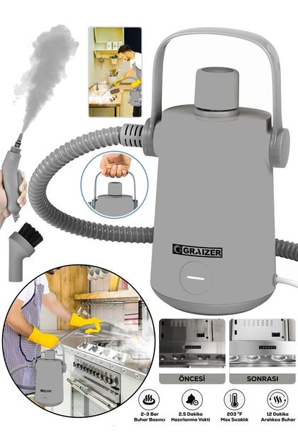 Graizer Alman G 01 EasyFix Series Profesyonel Buharlı Temizleyici