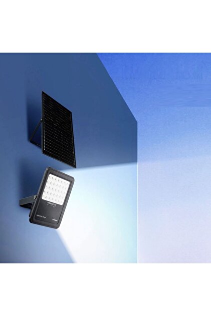 Helios 100 W Kumandalı Güneş Enerjili Solar Led Projektör - Beyaz