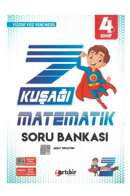 [とろ]アート本4冊 Artıbir Yayınları 4.sınıf Matematik Z Kuşağı Yeni Nesil Soru
