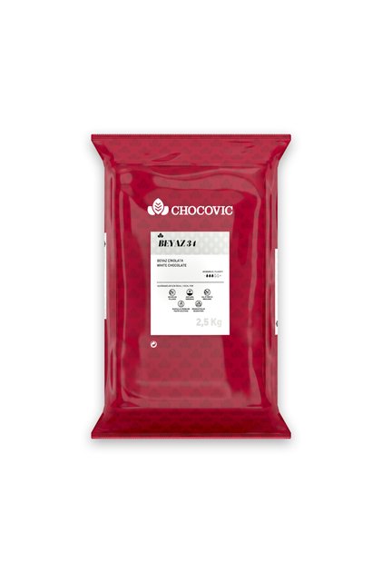 Chocovic 2.5 Kg. Beyaz (FİLDİŞİ) Kuvertür