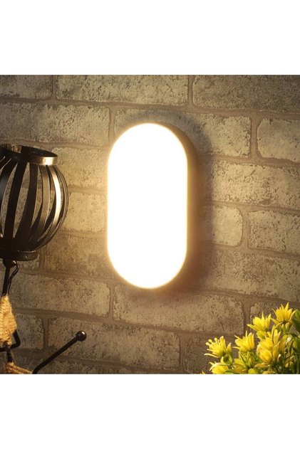 HS 5831 20 Watt Gün Işığı Elips Dış Mekan LED Glop Armatür (IP65)
