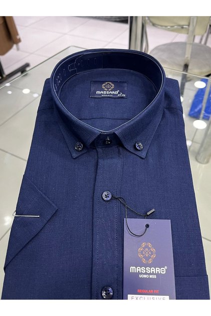 LINEN COTTON CIRCASOL SHIRT