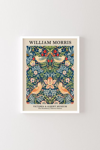 William Morris - Beyaz Çerçeve