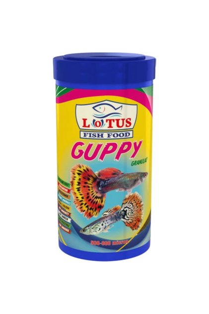 Guppy Granulat 100 ml Lepistes Moli Tetrazon Kılıç Balık Yemi