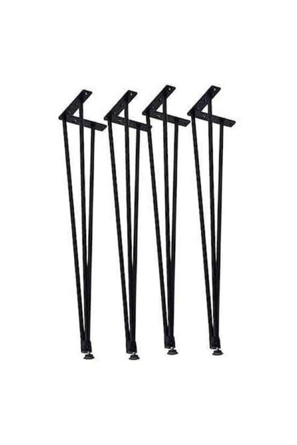Metal Masa Ayakları 4 Adet yükseklik 71 cm masa ayaklar