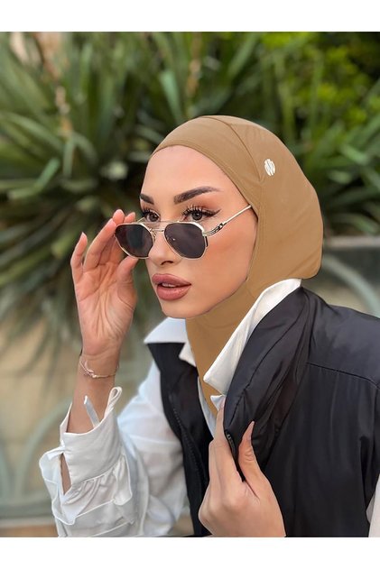 Spor Bone -pro Hijab- Athletic Hijab-spor Başörtüsü-kaydırmaz Yüzücü Bonesi-iç Göstermez-teknik Bone