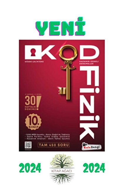 Kafa Dengi Yayınları KAFADENGİ 10.SINIF KOD FİZİK HAFTALIK 30