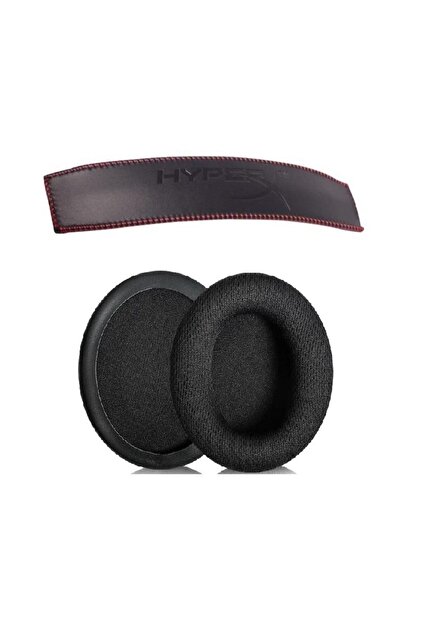 Schulzz Hyperx Cloud 2 Uyumlu Kumaş Kulaklık Pedi Ve Deri Kafa