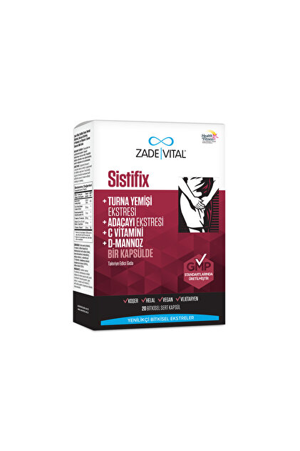 Zade Vital Fixmix Sistifix Blister 20 Kapsül - Fiyatı, Yorumları