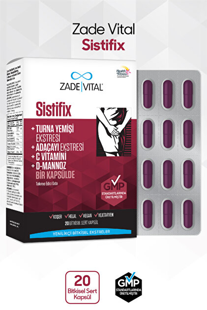 Zade Vital Fixmix Sistifix Blister 20 Kapsül - Fiyatı, Yorumları