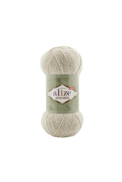 Alpaca Royal New 152 Beige Melange Hand Knitting Yarn 5 Pieces