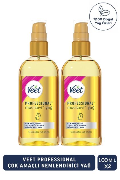 Professional Mucizevi Yağ - Çok Amaçlı Nemlendirici Bakım Yağı Paketi 100ml X2