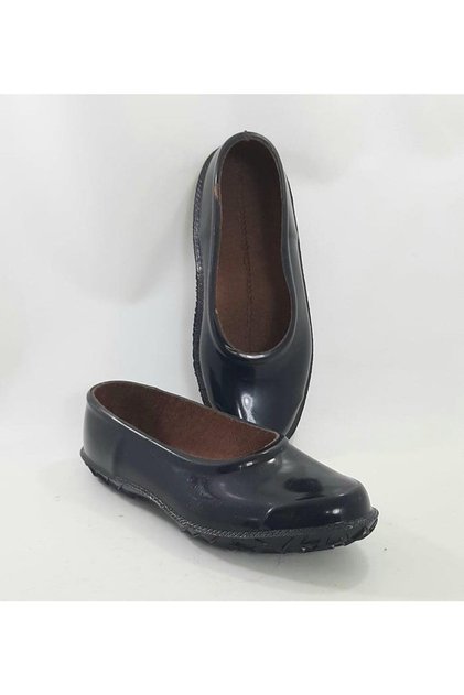 Emek GaloÅŸ Black Lined Soft Mest Shoes