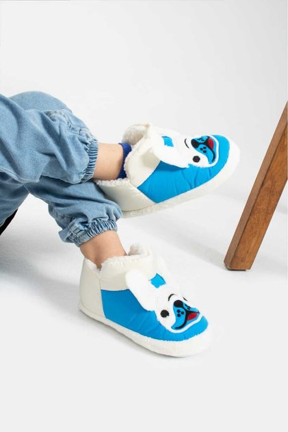 Baby and Children's Figured Slippers, Home Slippers, Home Boots, Home Shoes, Nursery School Shoes