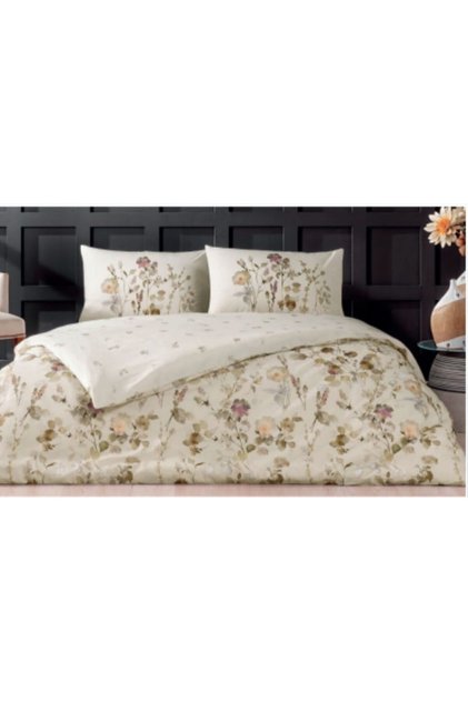 Taç New Season Single Bedding Set Ni̇na Beige