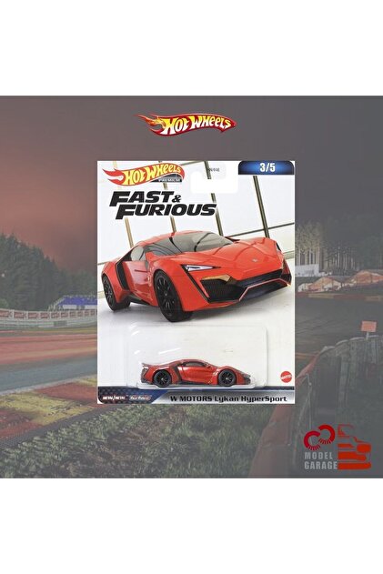 HOT WHEELS Fast And Furious Premium 5'li Set 1/64 Ölçek Diecast