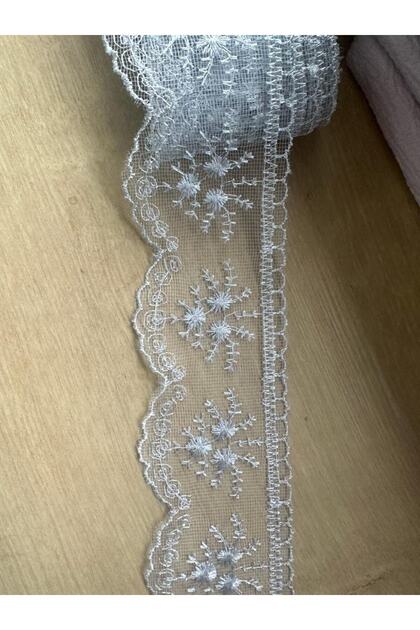 Market Guipure Lace Gray Tape 1 Roll 8.5-9 Meters Price Towel Edge, Tablecloth Edge, Tablecloth Trim