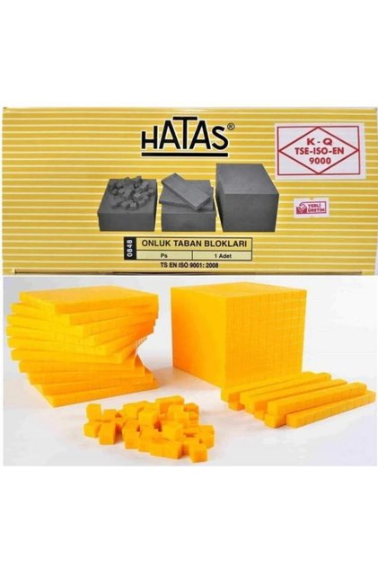 Onluk Taban Blokları (1-5 Sınıf Matematik Ders Materyalı)