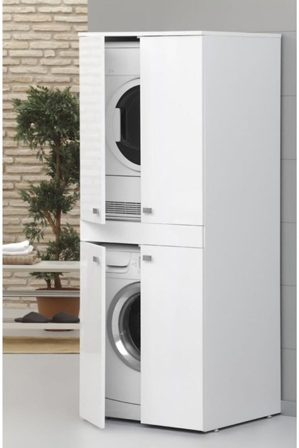 %100 Mdf Çamaşır Makinesi Dolabı Kurutma Makinesi Dolabı 70 Cm