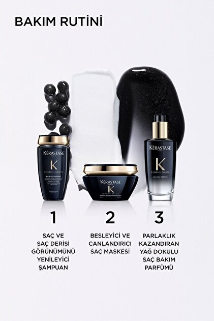 Kerastase SİYAH Chronologiste Masque Intense Régénérant Yenileyici