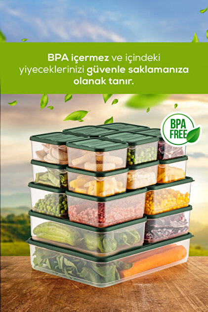 Vienev 19'lu Buzdolabı Düzenleyici Organizer Mikrodalgaya Uygun