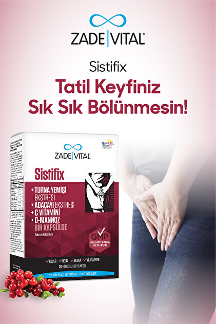 Zade Vital Fixmix Sistifix Blister 20 Kapsül - Fiyatı, Yorumları