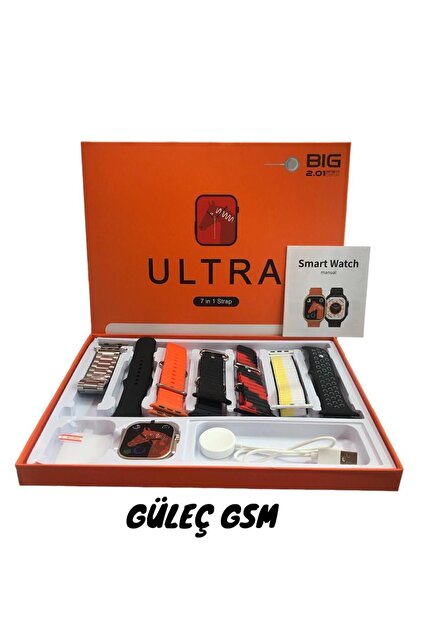 【新品未開封】THE HANY × wearable 3点set ULTRA 3G1Z DTI ULTRA 7 IN STRAP AKILLI SAAT 3G1Z2002SWH - Fiyatı